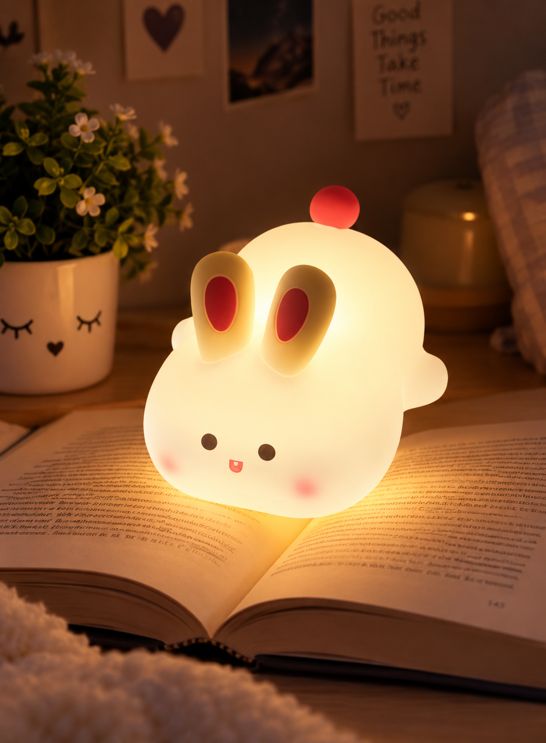 Rabbit led desk lamp