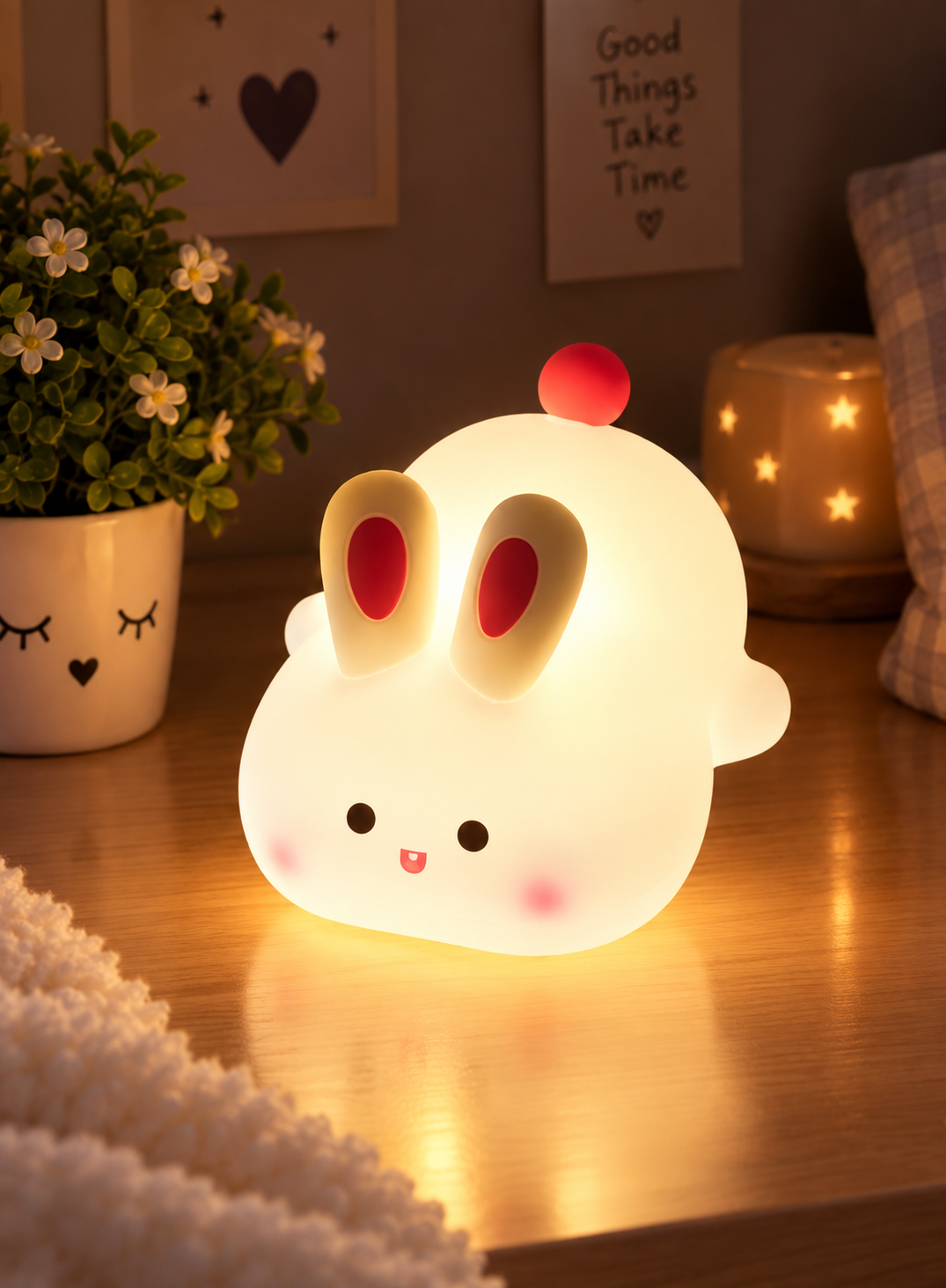 Rabbit led desk lamp